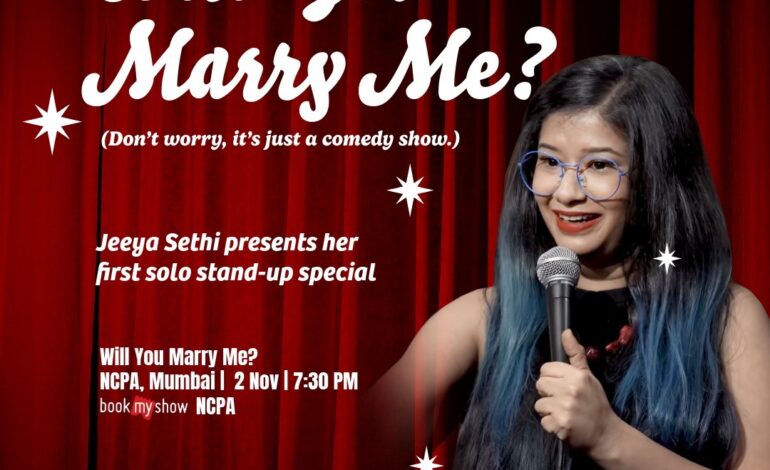  Mumbai Gets a Comedy Treat as Jeeya Sethi Debuts Her Solo Special